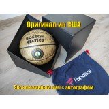 Мяч баскетбольный с автографом Wilson NBA Champions Boston Celtis Basketbаll