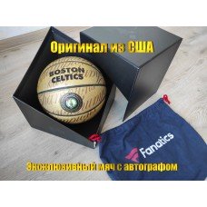 Мяч баскетбольный с автографом Wilson NBA Champions Boston Celtis Basketbаll