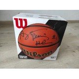 Мяч баскетбольный Wilson Evolution с автографом Penny Hardaway